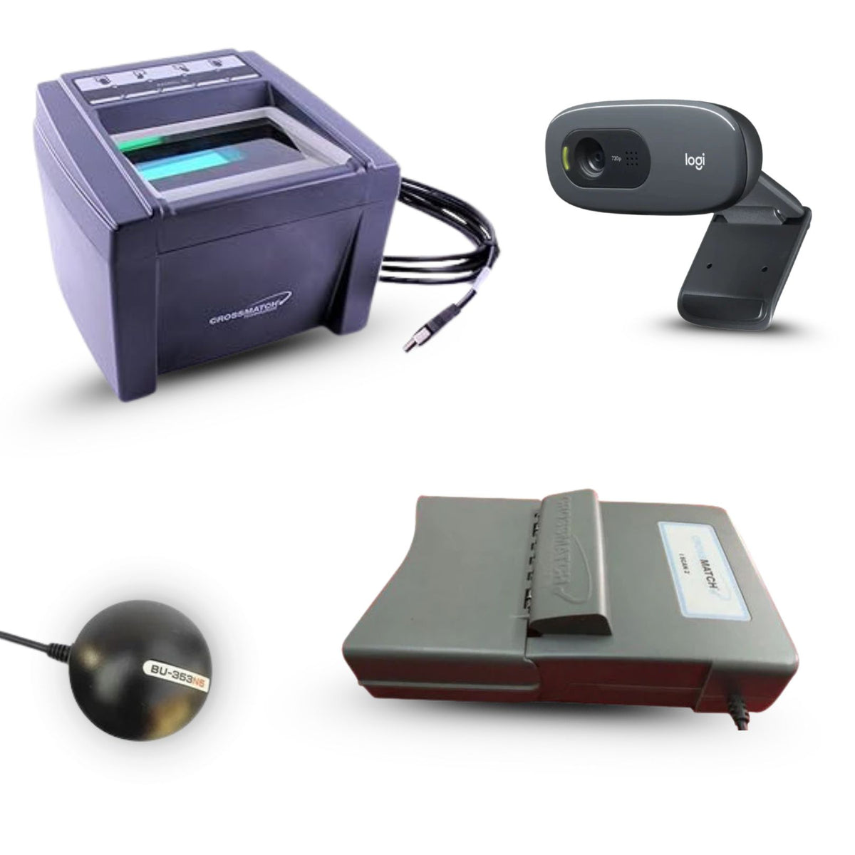 Automated Crossmatch Machine Crossmatch Aadhaar Biometric Kit (Refurbished) – Shyam IT Care