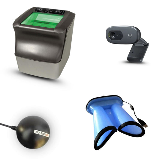 Morpho and Iritech Aadhaar Biometric Kit (Refurbished)